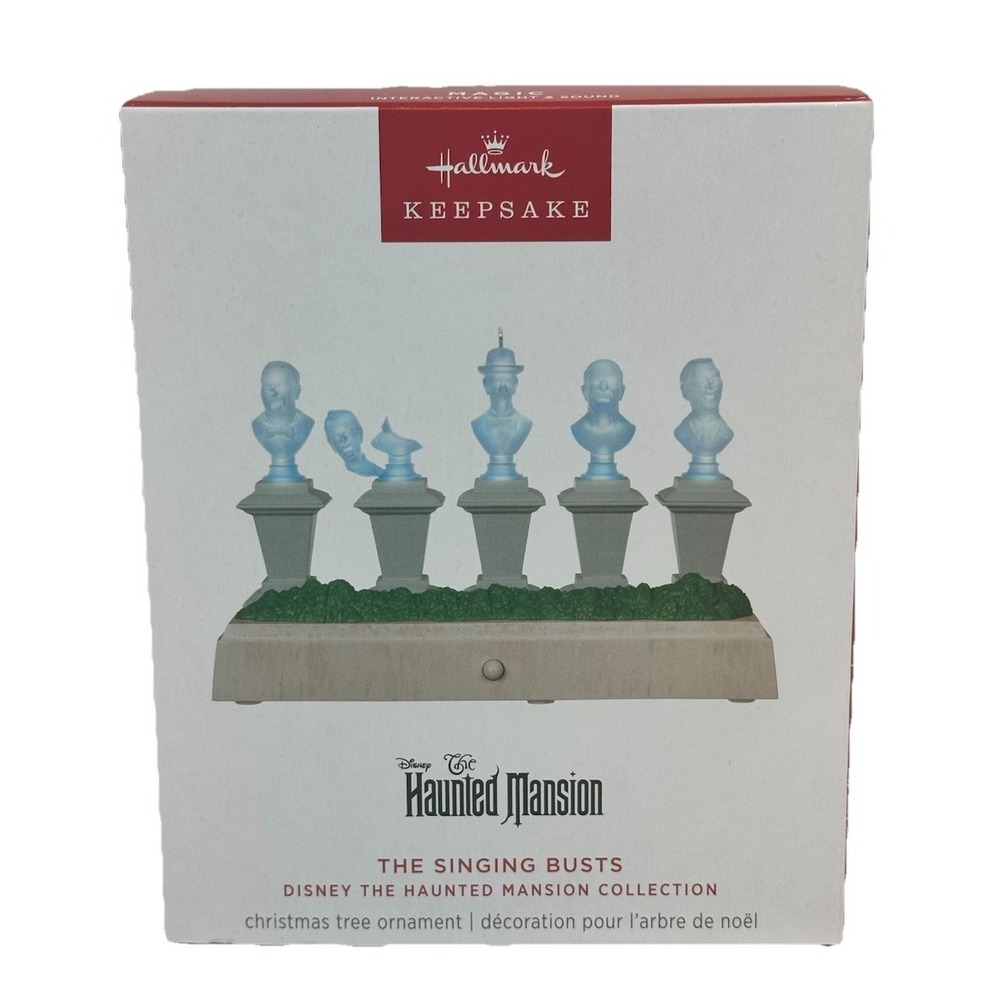 Hallmark Keepsake Ornament The Singing Busts Disney Haunted Mansion